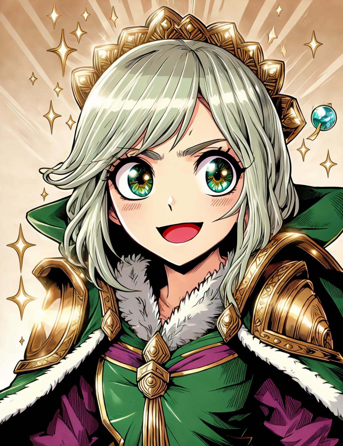 DonMC4r700nFu510n town crier,  claymore enchanted robes,  enchanted cloak on Tensor.Art