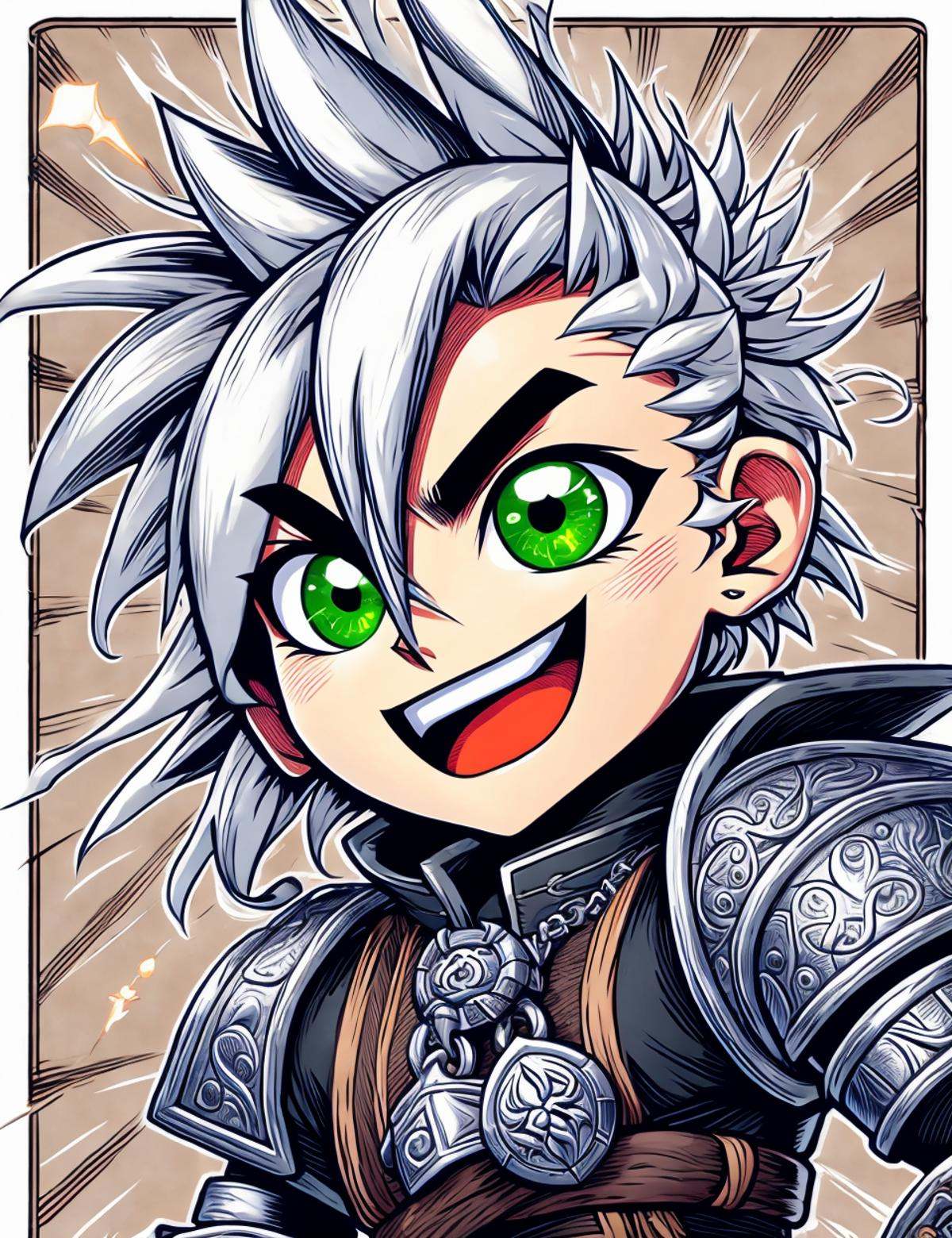 DonMC4r700nFu510n zen master,  nodachi rogue's leather armor,  charm on Tensor.Art