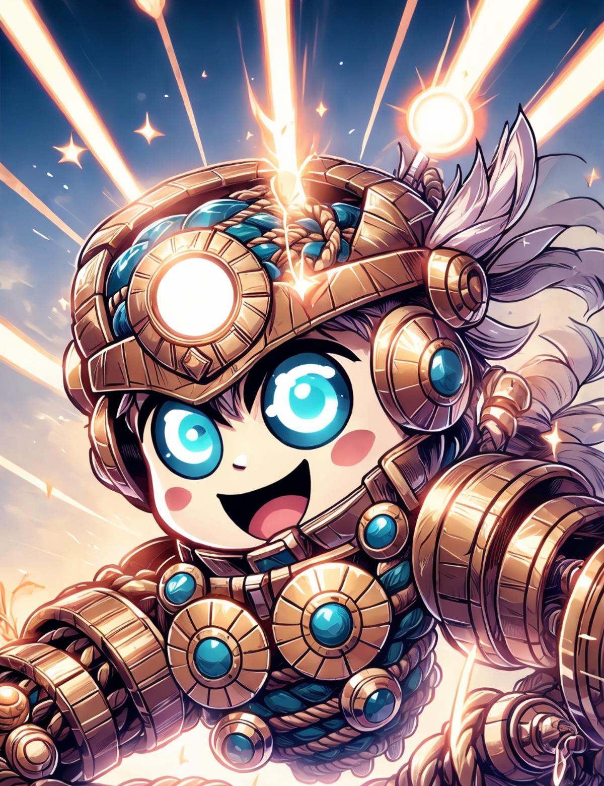 DonMC4r700nFu510n baron,  orb,  war fan scout's armor on Tensor.Art