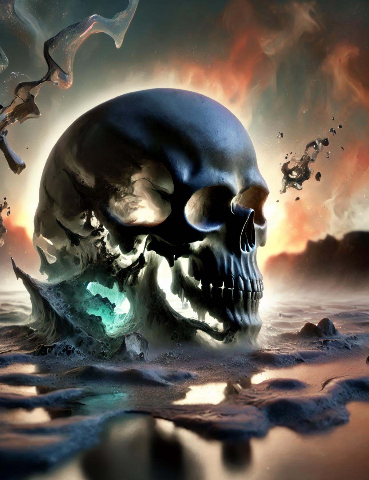 DonM5h4d0wM317,  skull,  social by DonMischo on Tensor.Art
