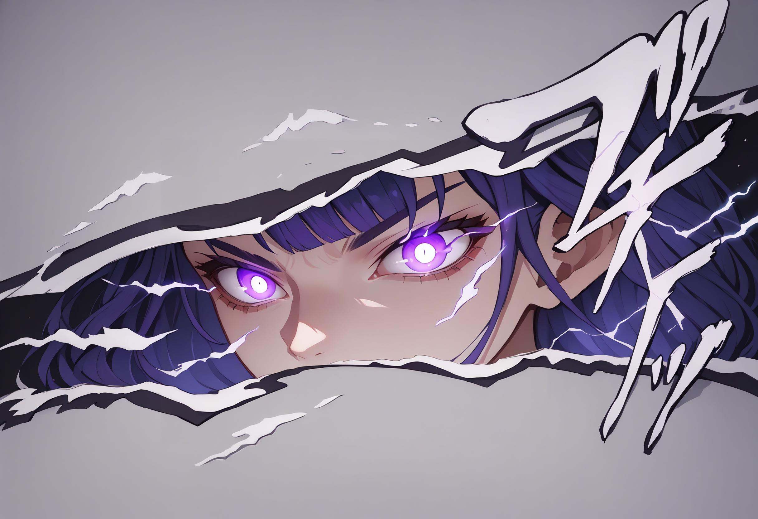 score_9, score_8_up,score_7_up, source_ anime, 1girl, incrspersonacutinxl, <lora:PersonaCutIn_XLPD_V2:1>, raiden shogun, electricity, close-up, glowing eyes, 