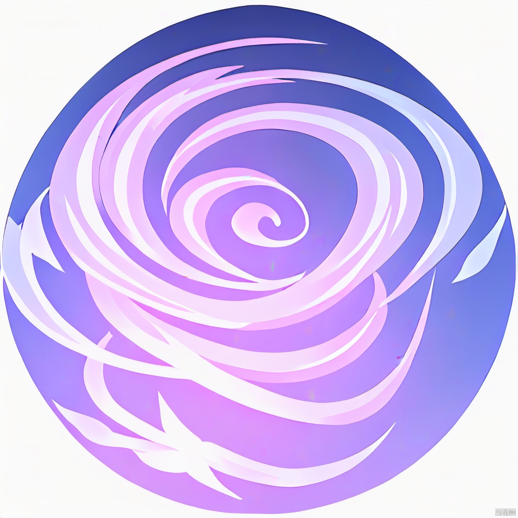 Petal whirlwind, pattern, delicate cloud,