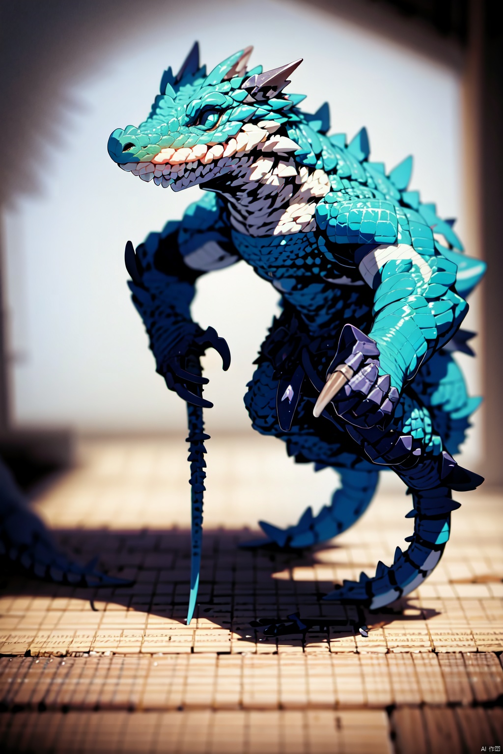absurdres,incredibly absurdres,reality,realistic, , Lizard warrior