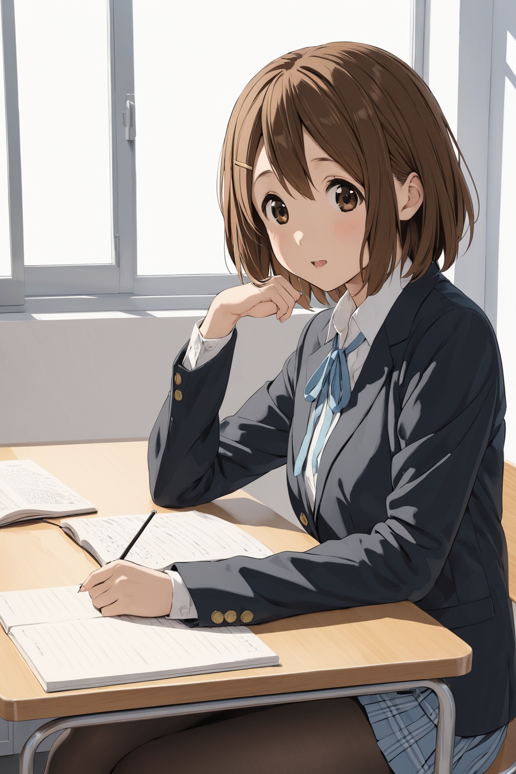 studying ,  at school ,  ( masterpiece on Tensor.Art