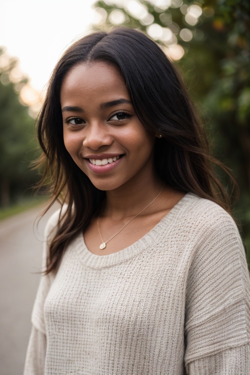 colorful photo,  professional photo,  closeup portrait photo of african girl on Tensor.Art