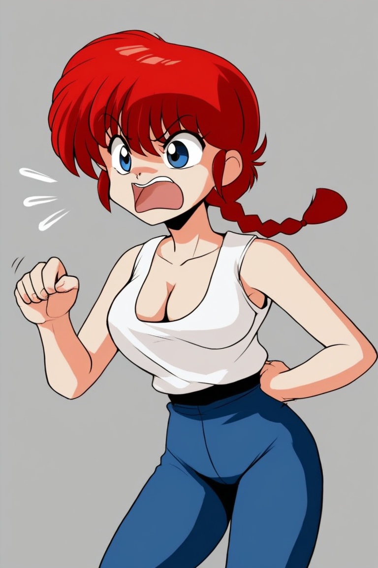 1 girl,  ,  single braid on Tensor.Art