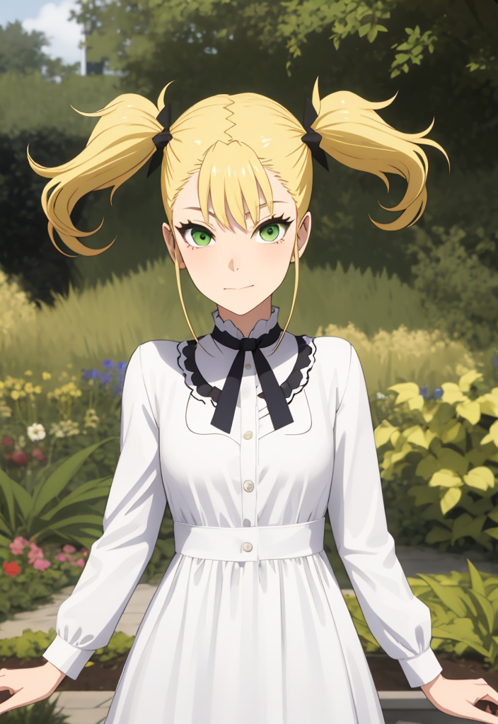kikorushinomiya,  blond hair,  cute dress on Tensor.Art
