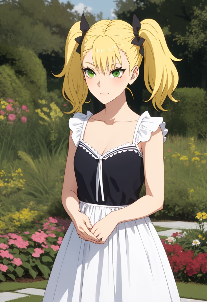 kikorushinomiya,  blond hair,  cute dress on Tensor.Art