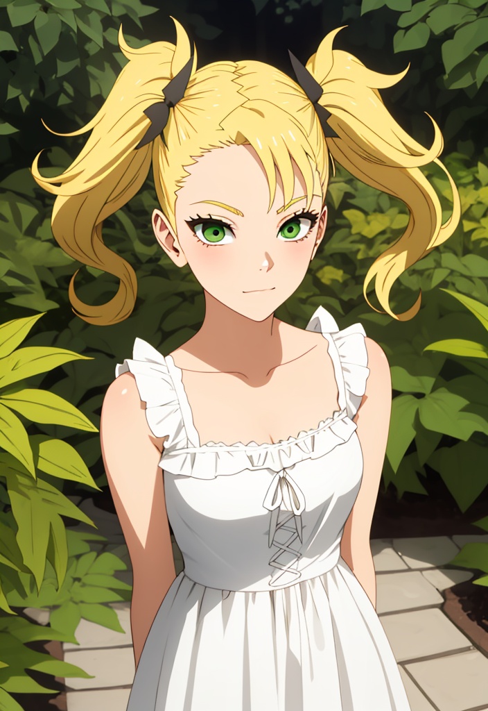 kikorushinomiya,  blond hair,  cute dress on Tensor.Art