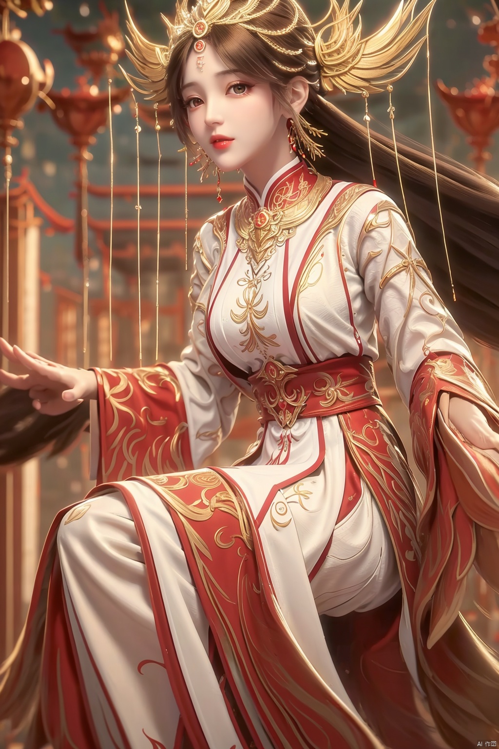 1girl,  solo,  long hair by 无念 on Tensor.Art