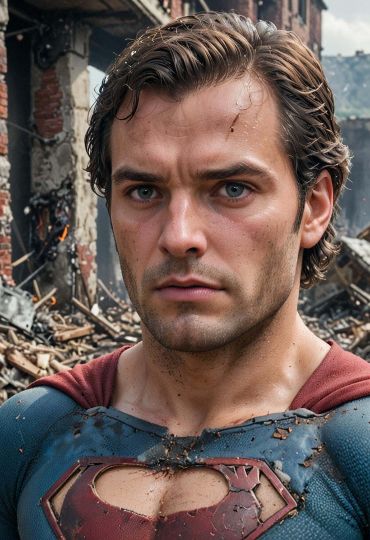 Photo of Henry cavill is superman ,  Age 25,  superhero on Tensor.Art