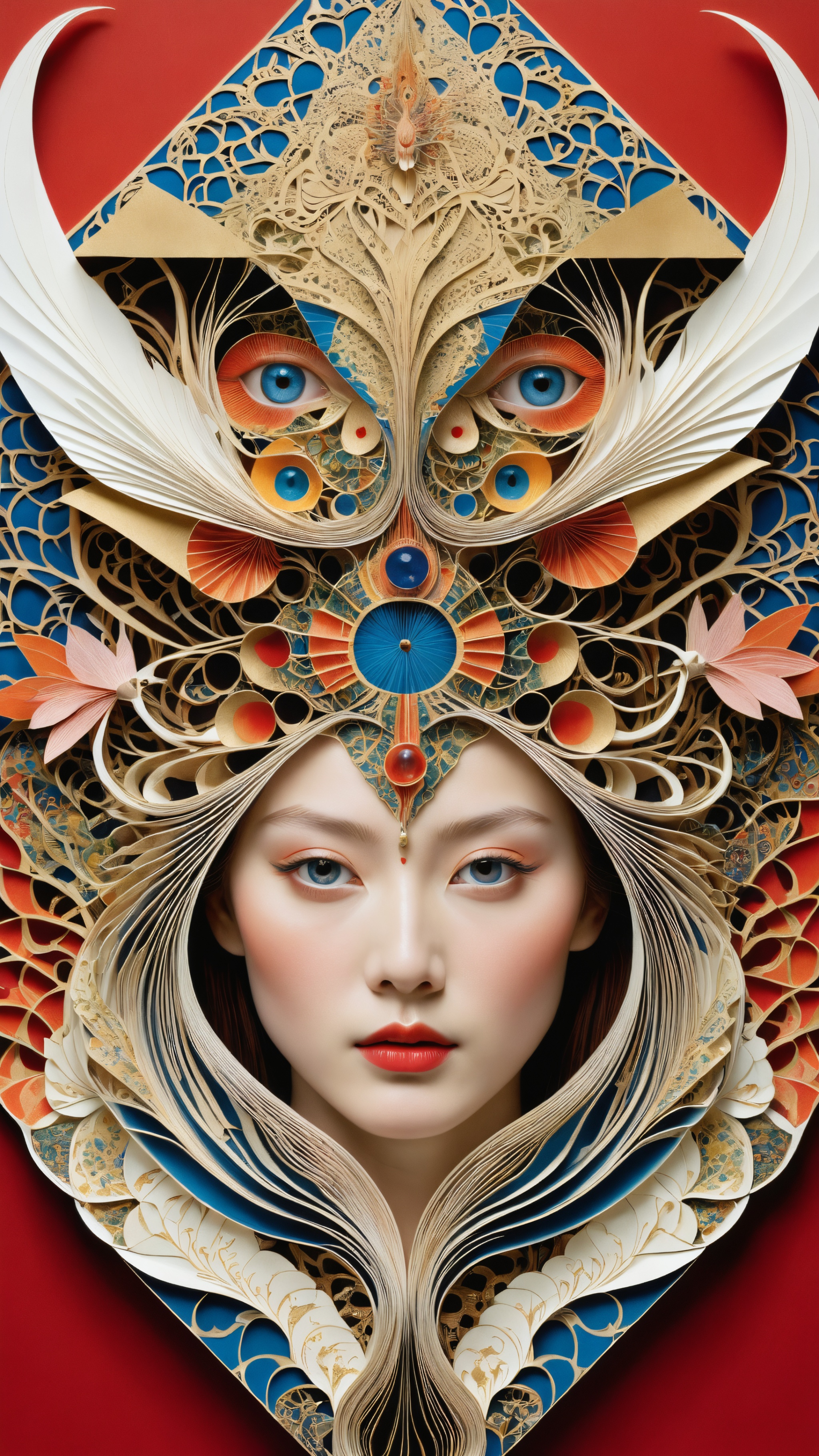 1 girl's face is Caucasian,  photography in the style of detailed hyperrealism ,  creature on Tensor.Art