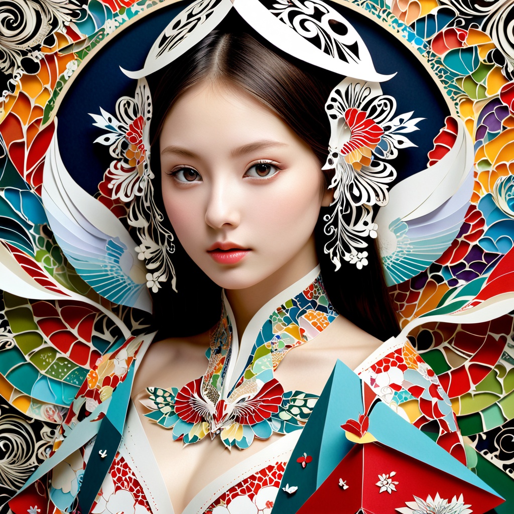 1 girl's face is Caucasian,  photography in the style of detailed hyperrealism ,  creature on Tensor.Art