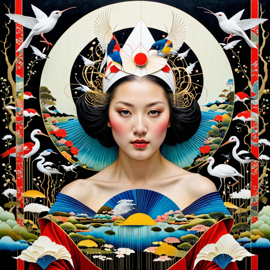 1 girl's face is Caucasian,  photography in the style of detailed hyperrealism ,  creature on Tensor.Art
