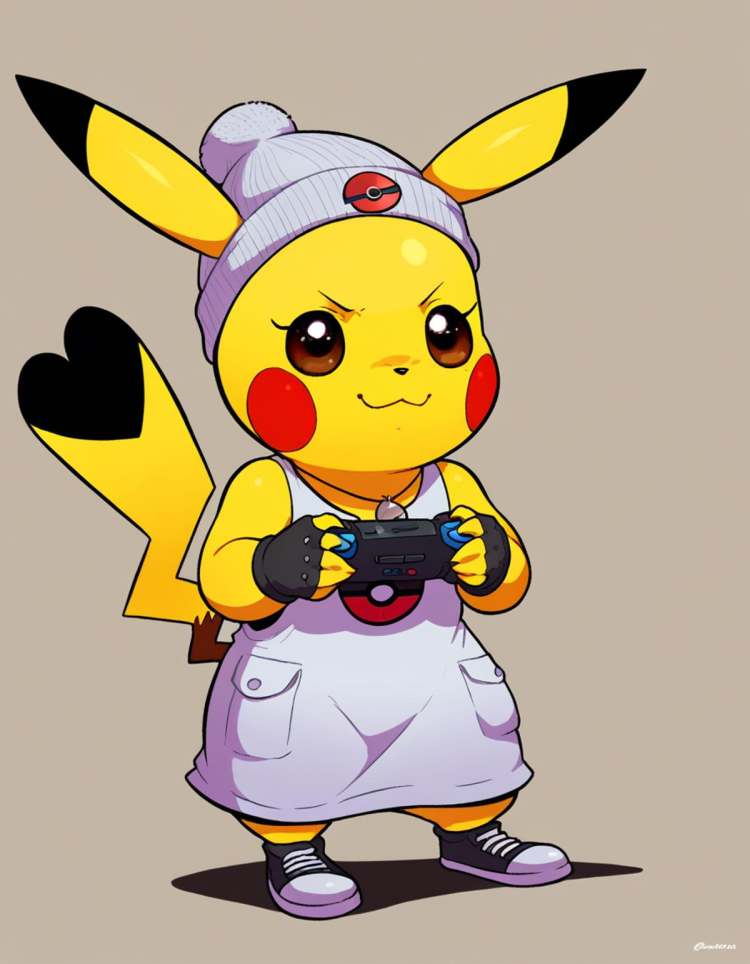 The Ultimate Cosplay Pikachu by FuwaAI on Tensor.Art
