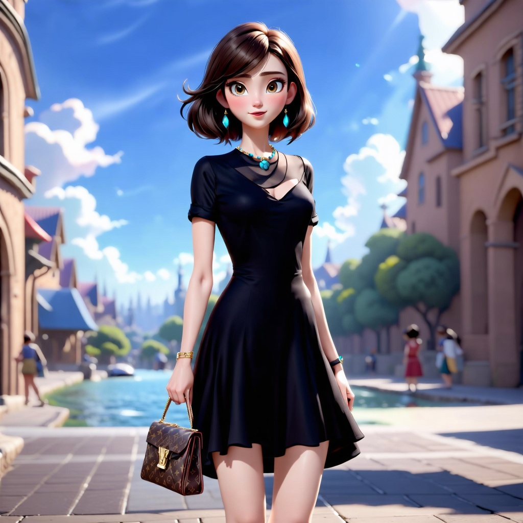 1girl,  solo,  looking at viewer on Tensor.Art