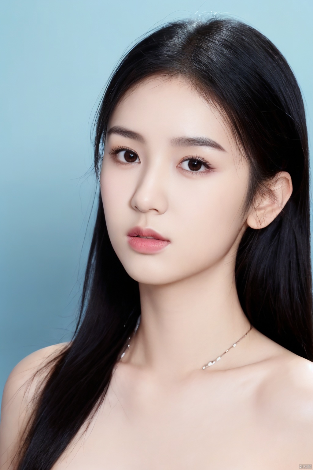 Cinematic, portrait, Kodak 5207 65mm flim, Shot by Arri Alexa 65 IMAX, Ultra photoreal, Insane Details, 32K,Realistic, --ar 3:4 --style raw --s 750 --v 6.0 --sref,jewelry, 1girl, solo, cleavage, middle breasts,red polka dot bikini, sky,clouds, realistic, upper_body, sleeveless, lips, black hair, brown_eyes, looking_at_viewer, nose, , rela, jiayu,萌萌, 040, yueyue
