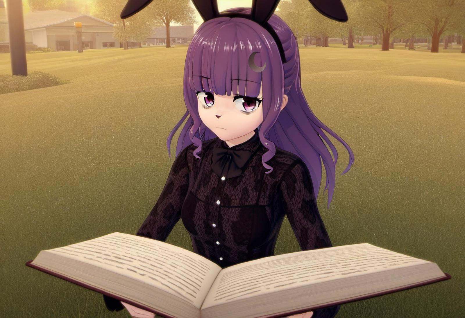 source_furry,  ,  wakana_watabe as an anthro rabbit female on Tensor.Art