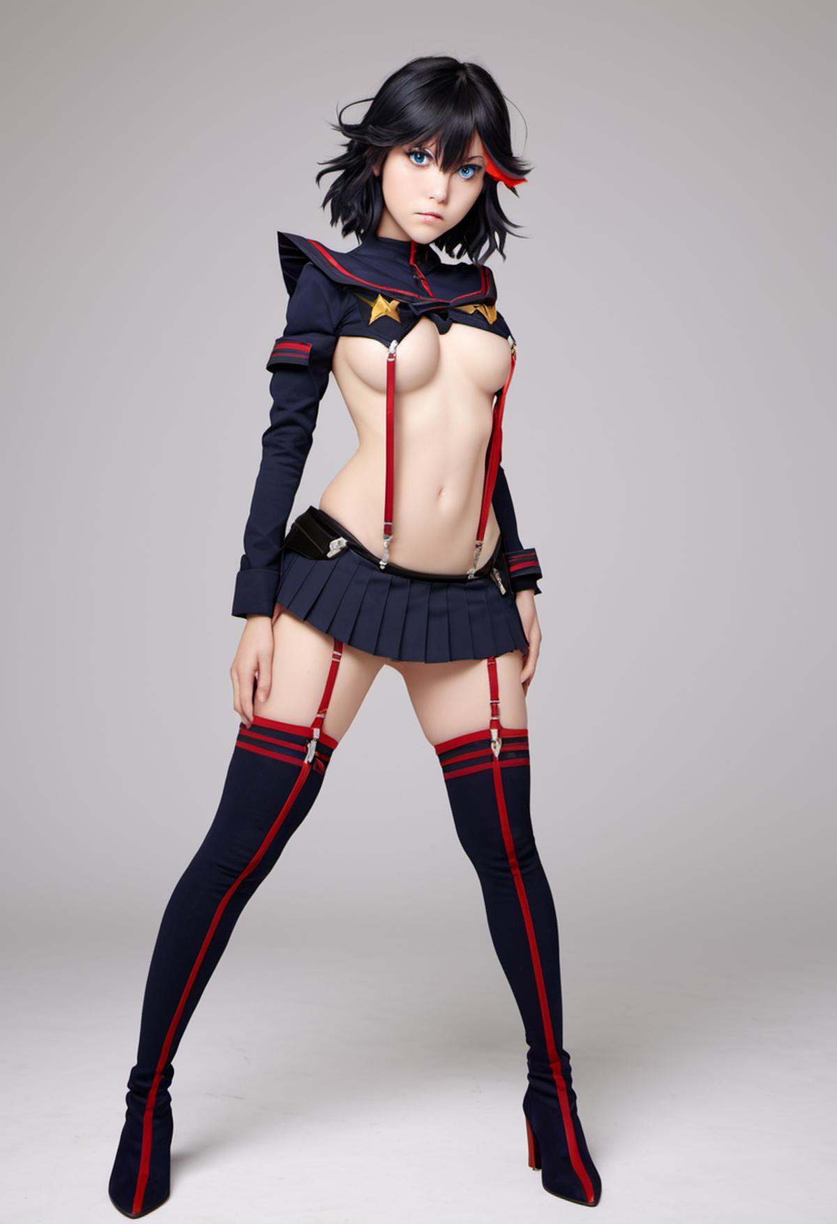 1girl,  matoi ryuuko,  senketsu on Tensor.Art