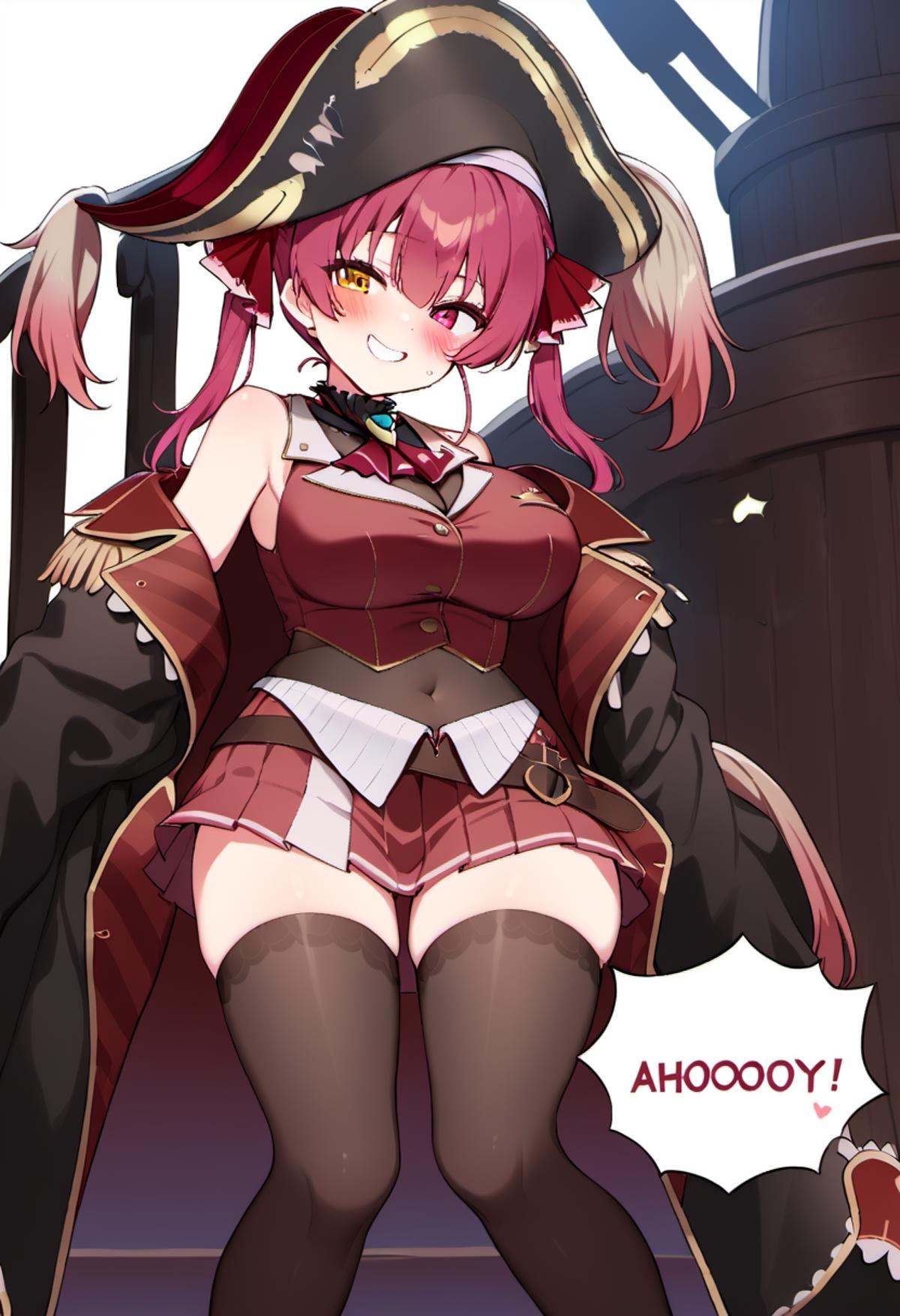 rating: general,  houshou marine,  solo on Tensor.Art