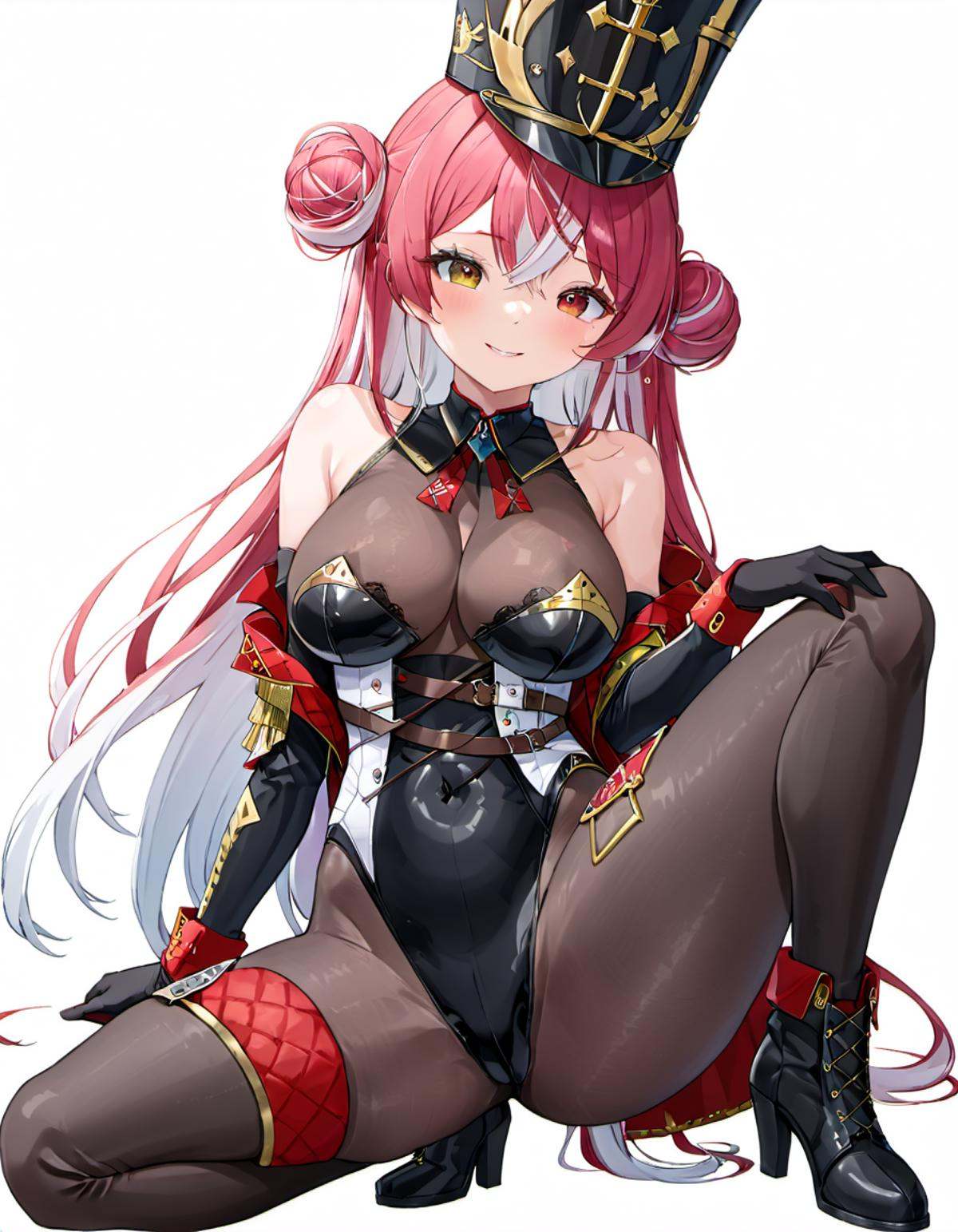 houshou marine,  solo,  shako cap on Tensor.Art