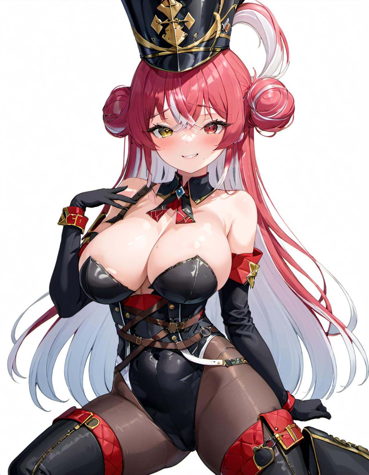 houshou marine,  solo,  shako cap on Tensor.Art