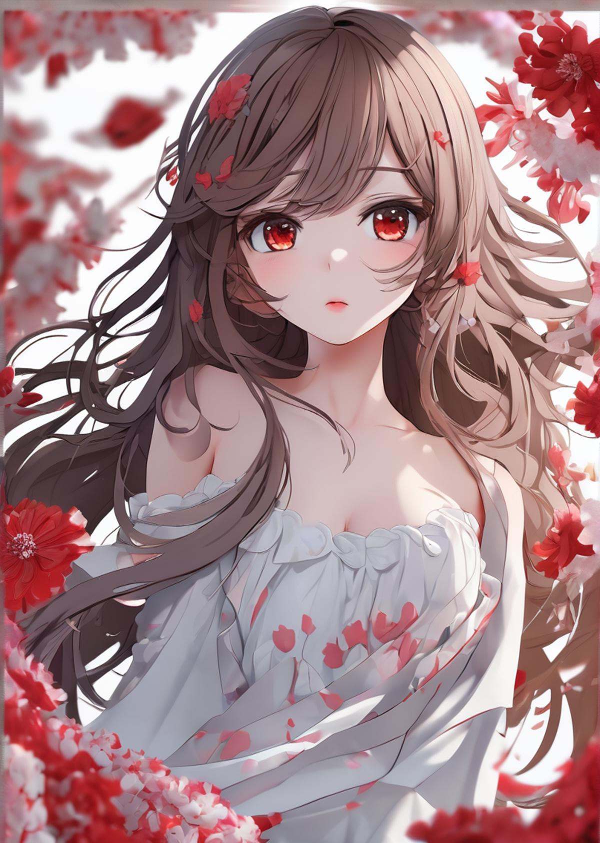 long hair,  beautiful detailed eyes,  beautiful detailed hair on Tensor.Art