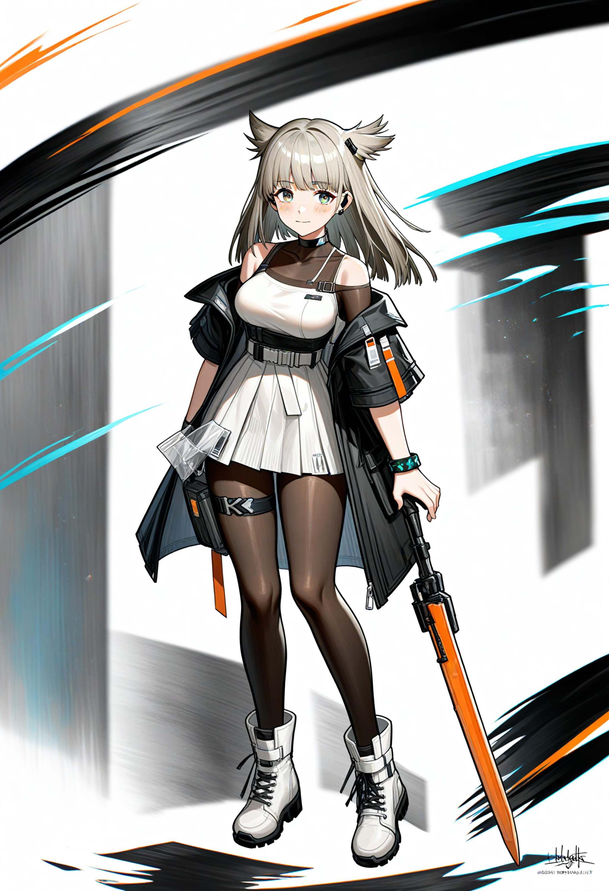 1girl,  perlica \(arknights\),  arknights on Tensor.Art