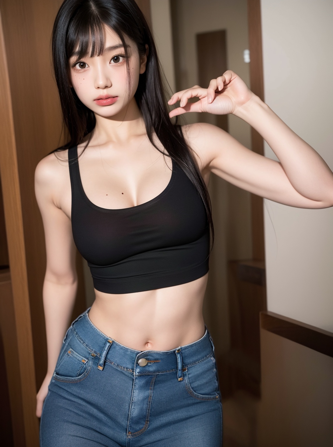 1girl,  solo,  long hair on Tensor.Art