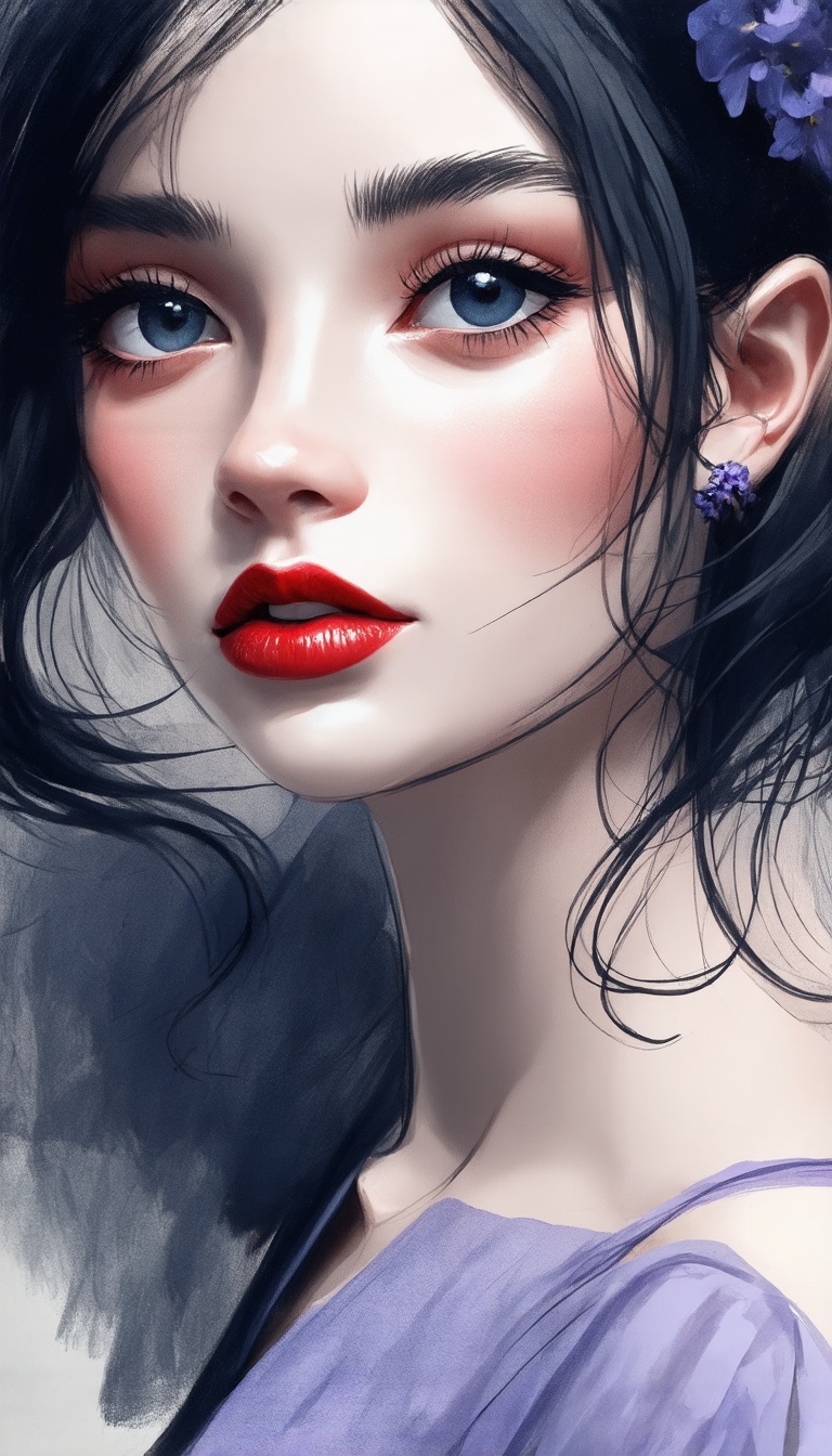 (A minimalist sketch from the 1920s,  rendered in gouache,  pencil on Tensor.Art