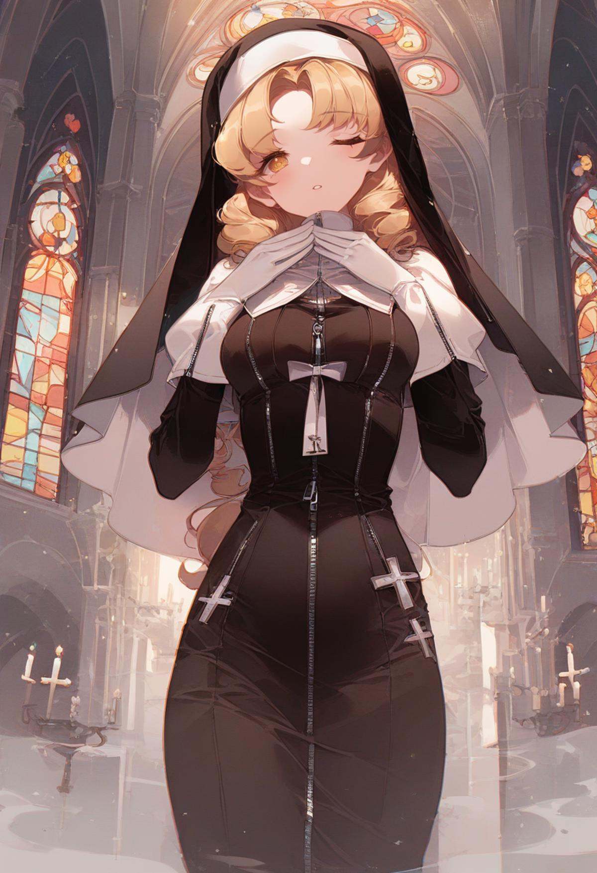 1girl,  sister claire,  nijisanji on Tensor.Art