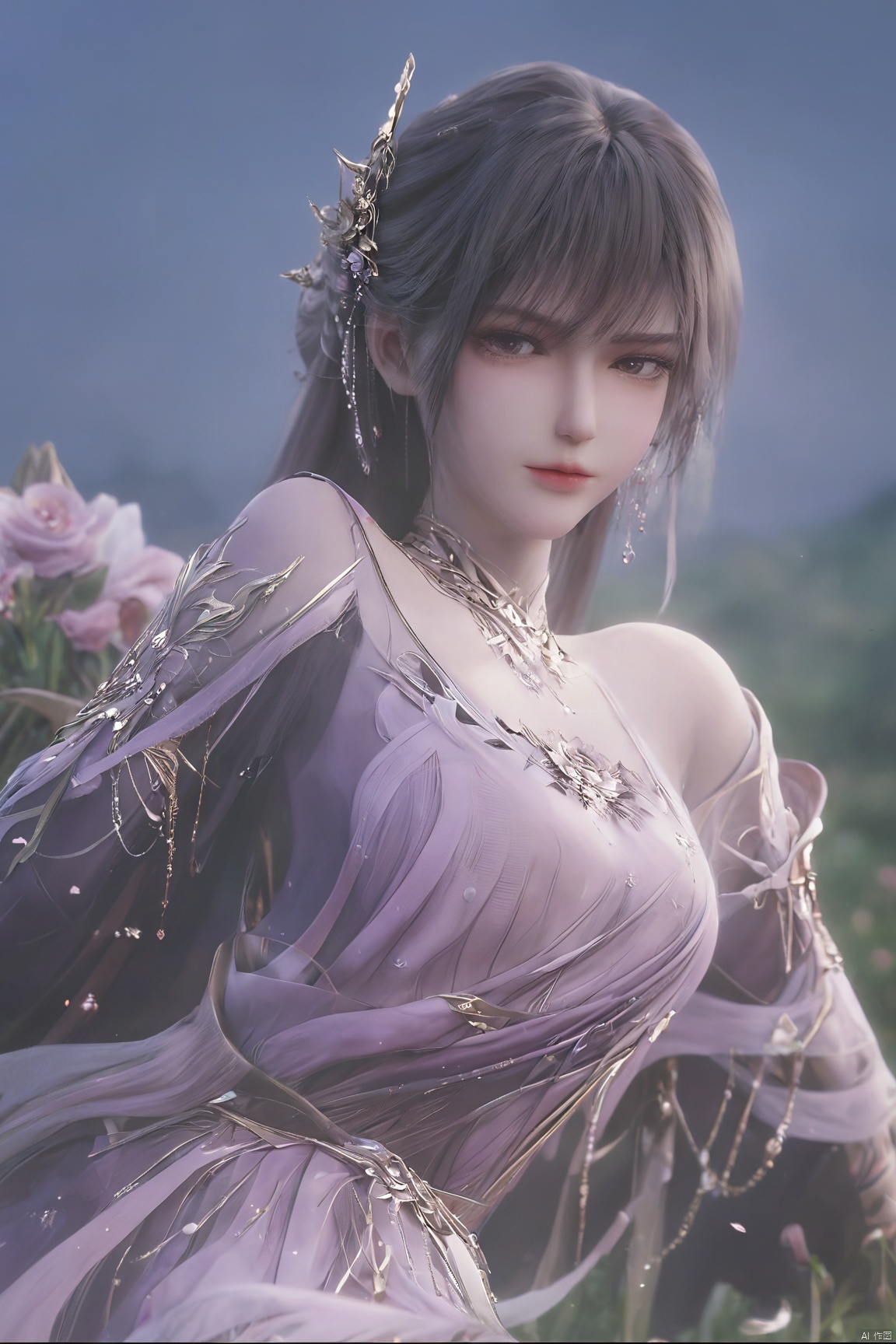 (Masterpiece:1.2), best quality, ,1girl, looking_at_viewer,(big breasts:1.88), Xshengcaier