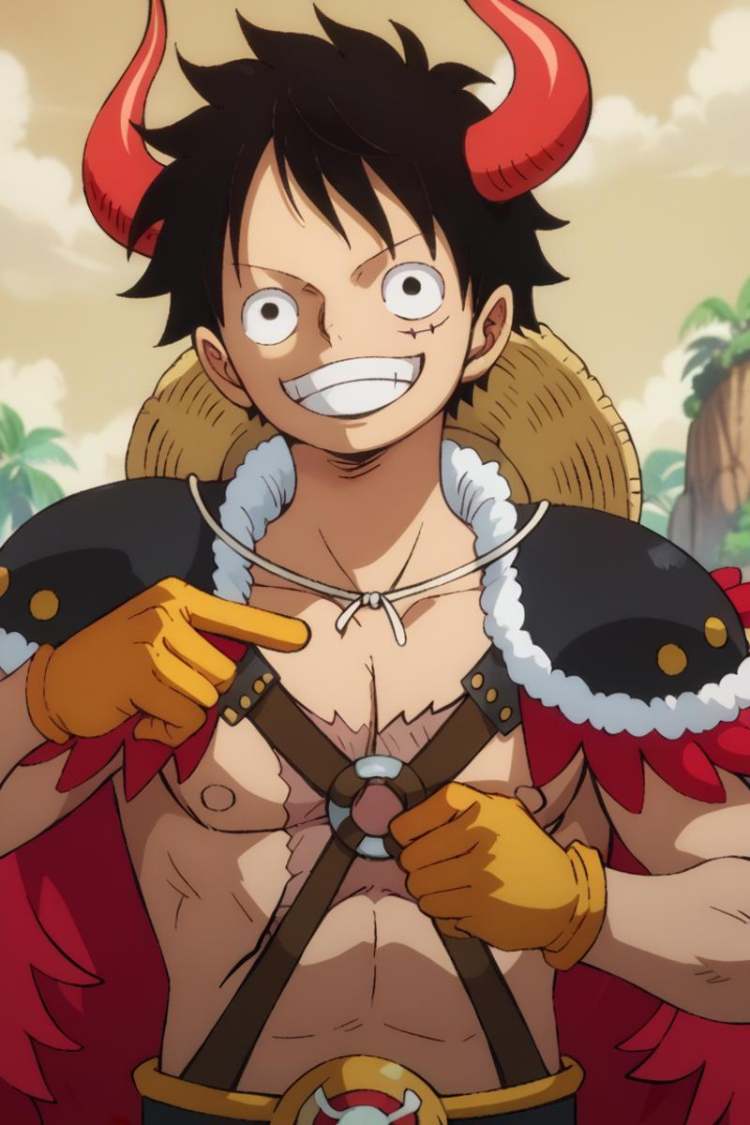 Monkey D. Luffy (モンキー・Ｄ・ルフィ) / Multiple Outfits - One Piece (ワンピース) - (Pony) [Comission] by 25kkai on Tensor.Art