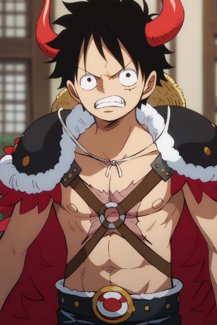 Monkey D. Luffy (モンキー・Ｄ・ルフィ) / Multiple Outfits - One Piece (ワンピース) - (Pony) [Comission] by 25kkai on Tensor.Art