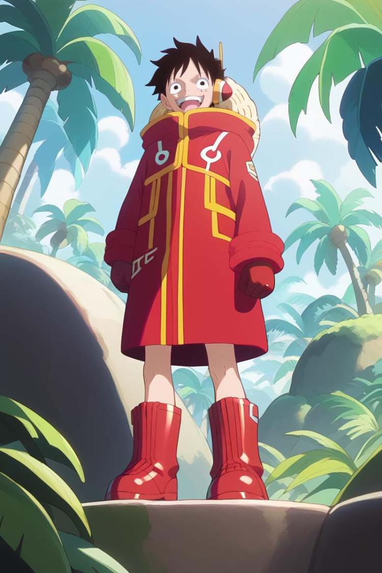 Monkey D. Luffy (モンキー・Ｄ・ルフィ) / Multiple Outfits - One Piece (ワンピース) - (Pony) [Comission] by 25kkai on Tensor.Art