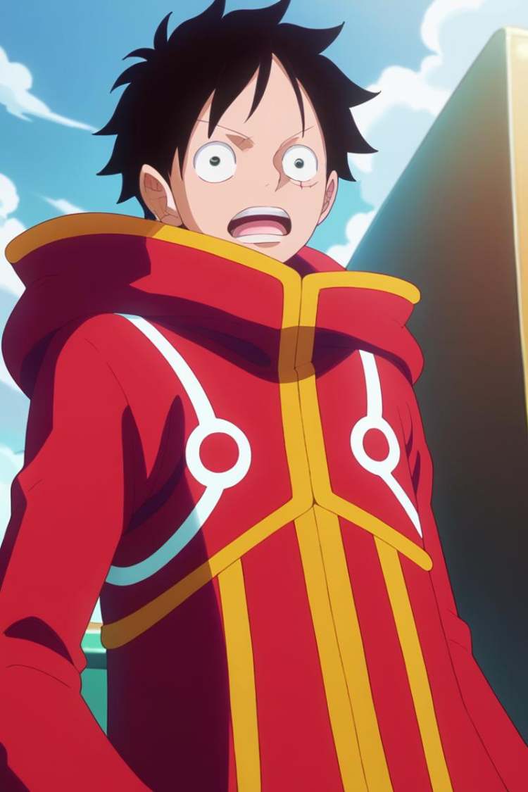 Monkey D. Luffy (モンキー・Ｄ・ルフィ) / Multiple Outfits - One Piece (ワンピース) - (Pony) [Comission] by 25kkai on Tensor.Art