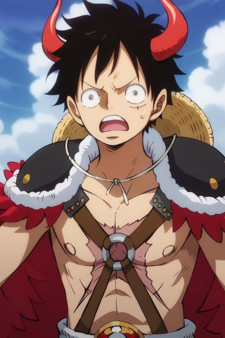 Monkey D. Luffy (モンキー・Ｄ・ルフィ) / Multiple Outfits - One Piece (ワンピース) - (Pony) [Comission] by 25kkai on Tensor.Art