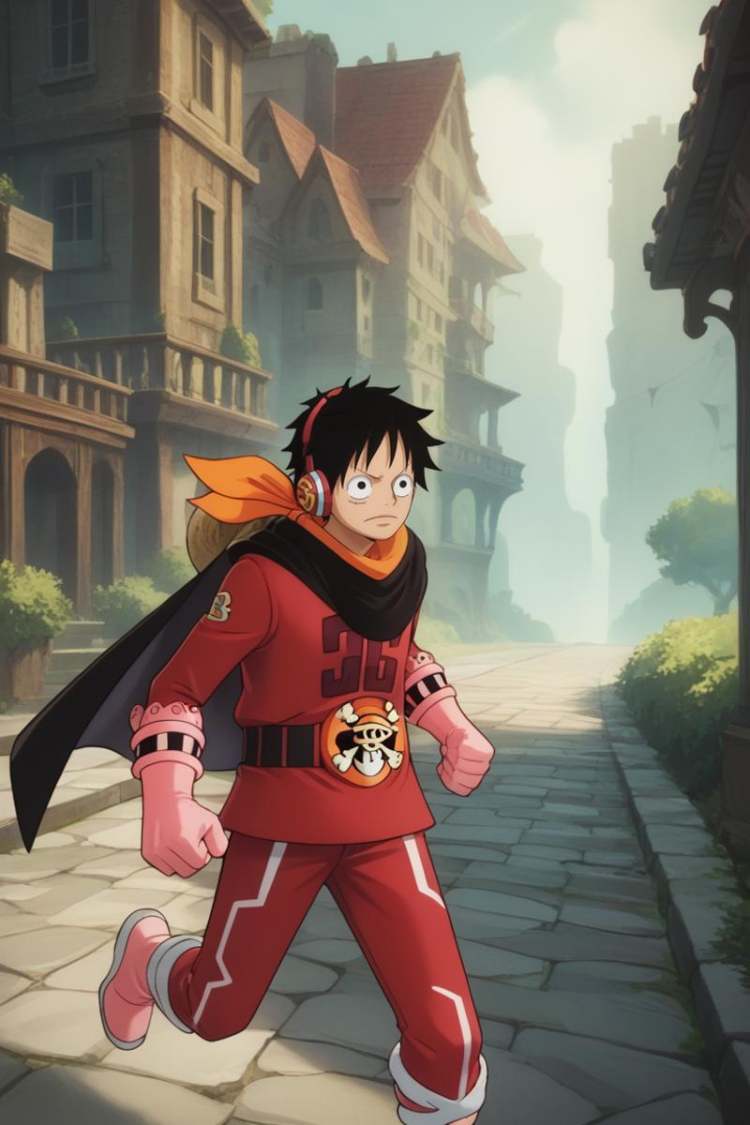 Monkey D. Luffy (モンキー・Ｄ・ルフィ) / Multiple Outfits - One Piece (ワンピース) - (Pony) [Comission] by 25kkai on Tensor.Art
