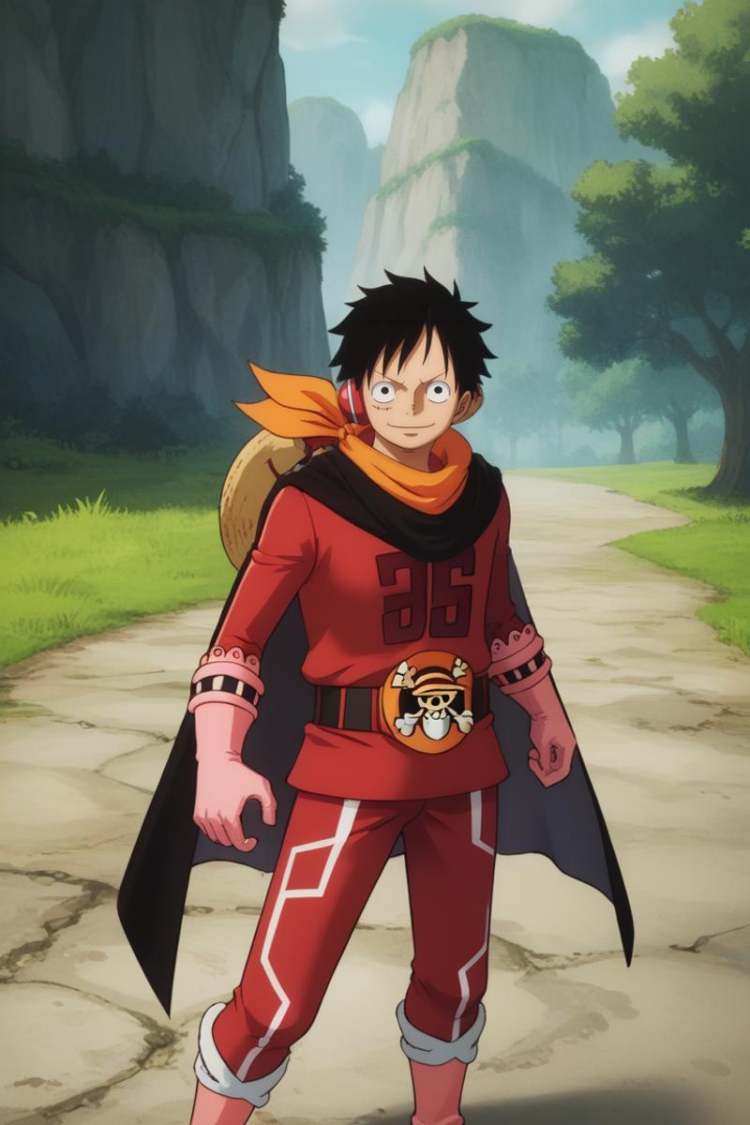 Monkey D. Luffy (モンキー・Ｄ・ルフィ) / Multiple Outfits - One Piece (ワンピース) - (Pony) [Comission] by 25kkai on Tensor.Art