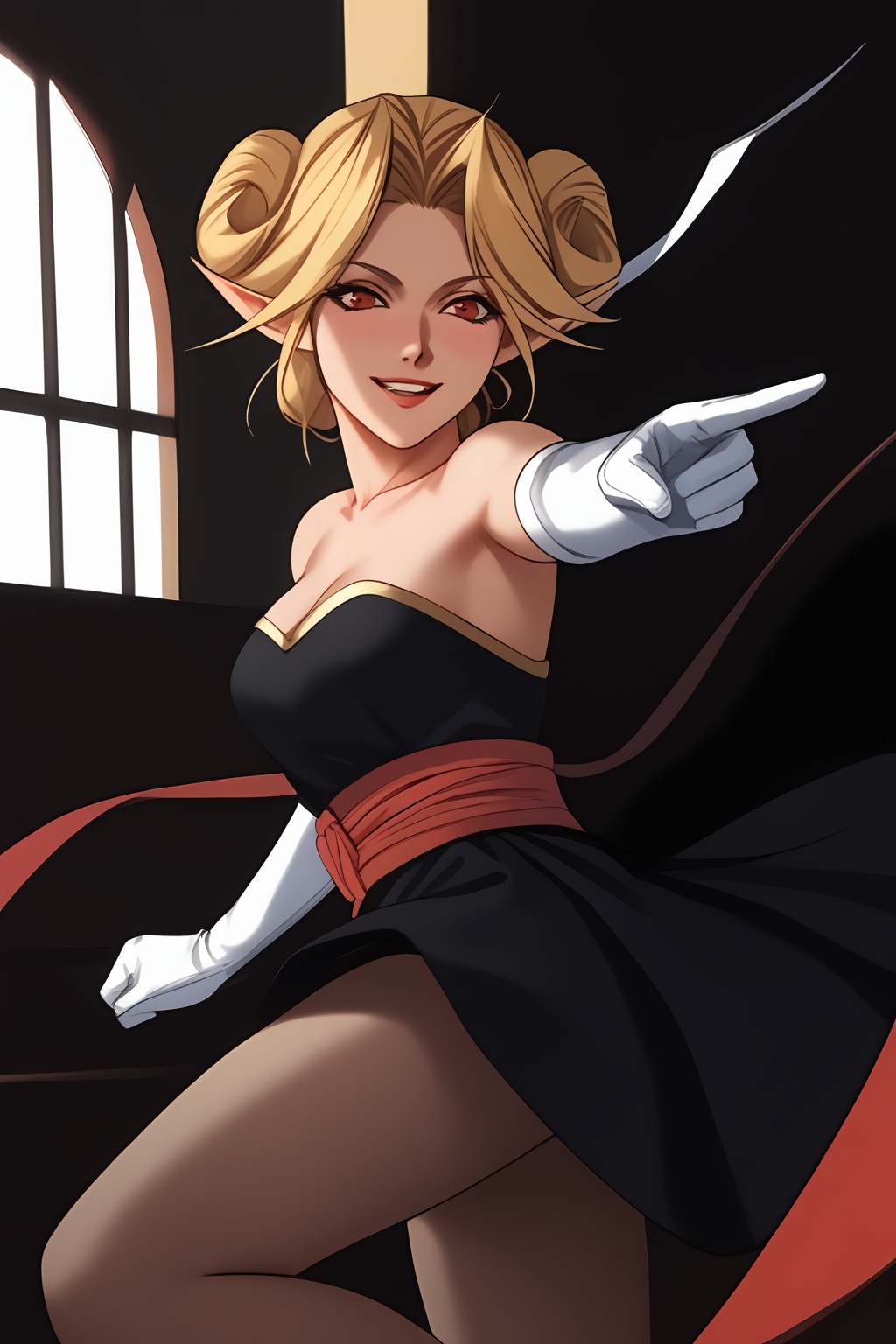 Nike,  blonde hair,  short hair on Tensor.Art