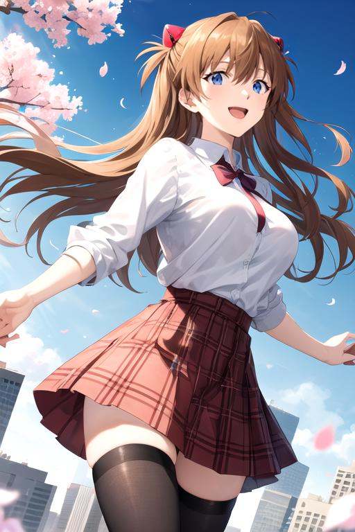 souryuu asuka langley,  solo,  (masterpiece on Tensor.Art
