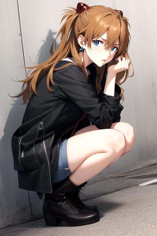 souryuu asuka langley,  solo,  (masterpiece on Tensor.Art