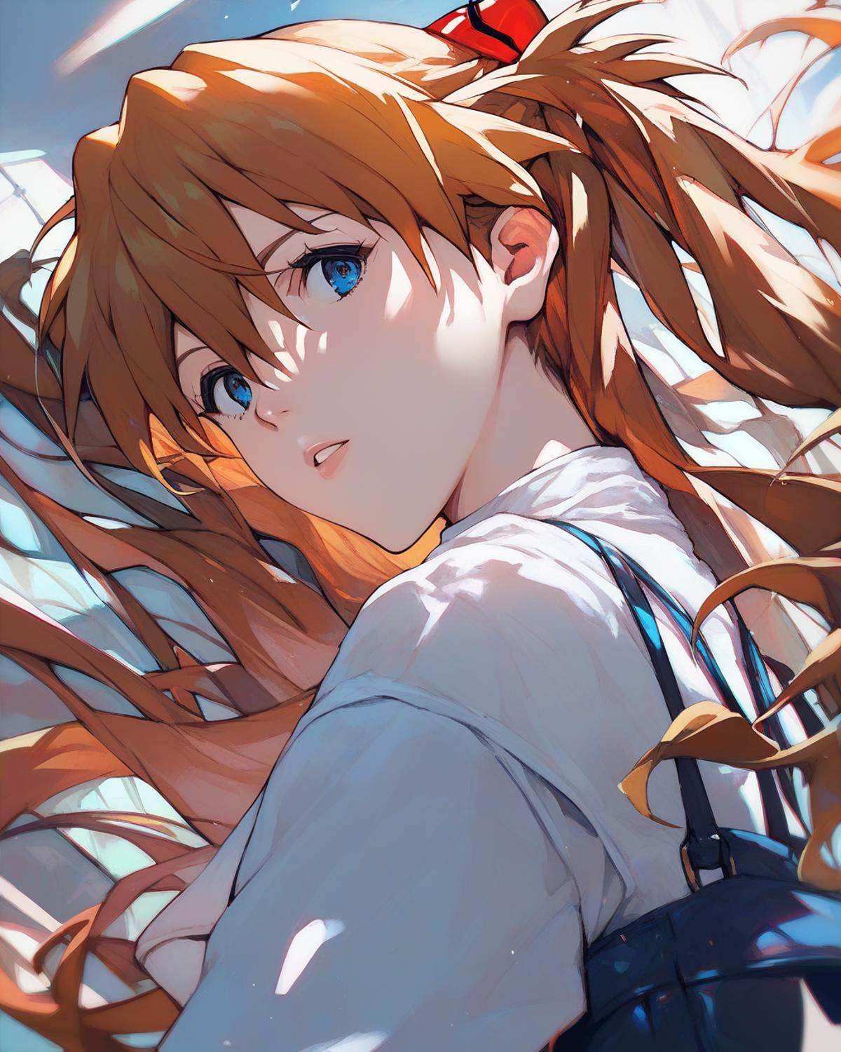 souryuu asuka langley,  ,  parted lips on Tensor.Art