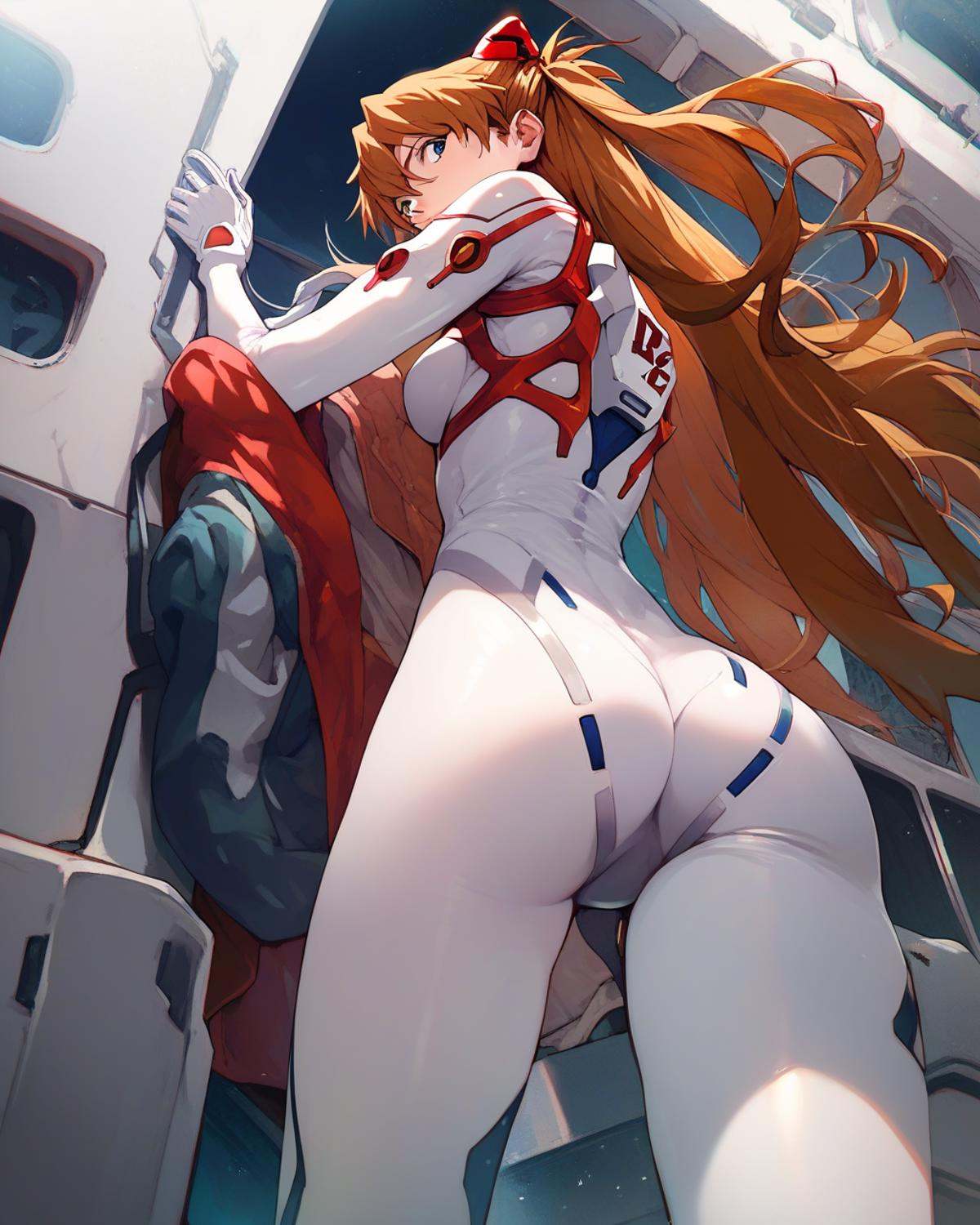 souryuu asuka langley,  ,  parted lips on Tensor.Art