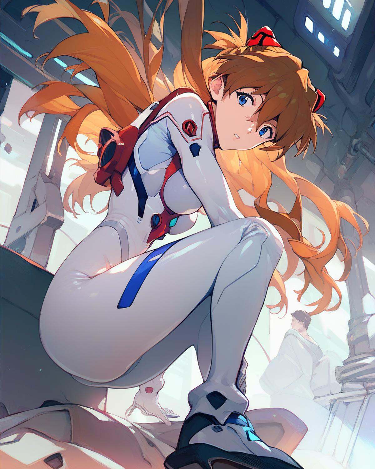 souryuu asuka langley,  ,  parted lips on Tensor.Art