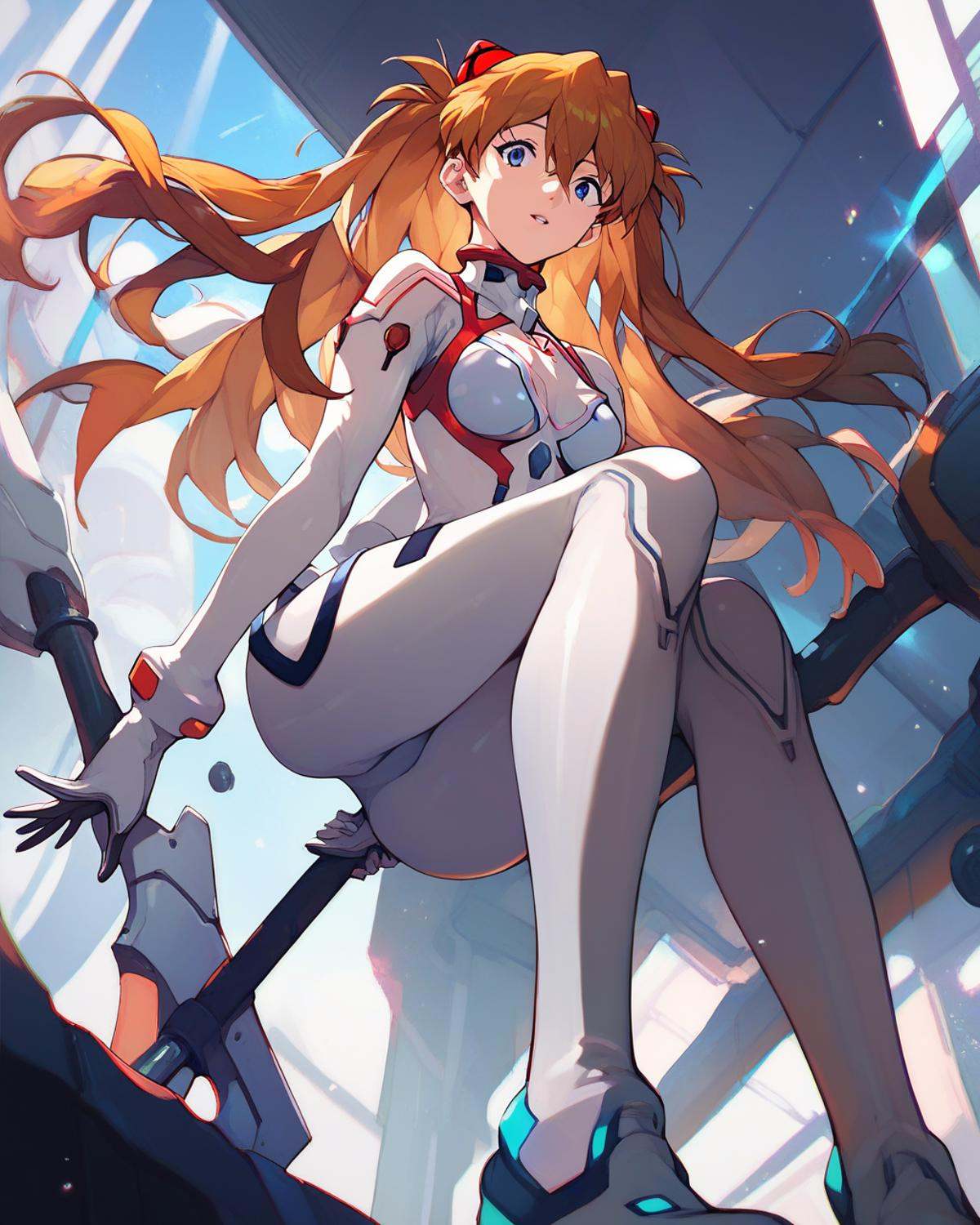 souryuu asuka langley,  ,  parted lips on Tensor.Art