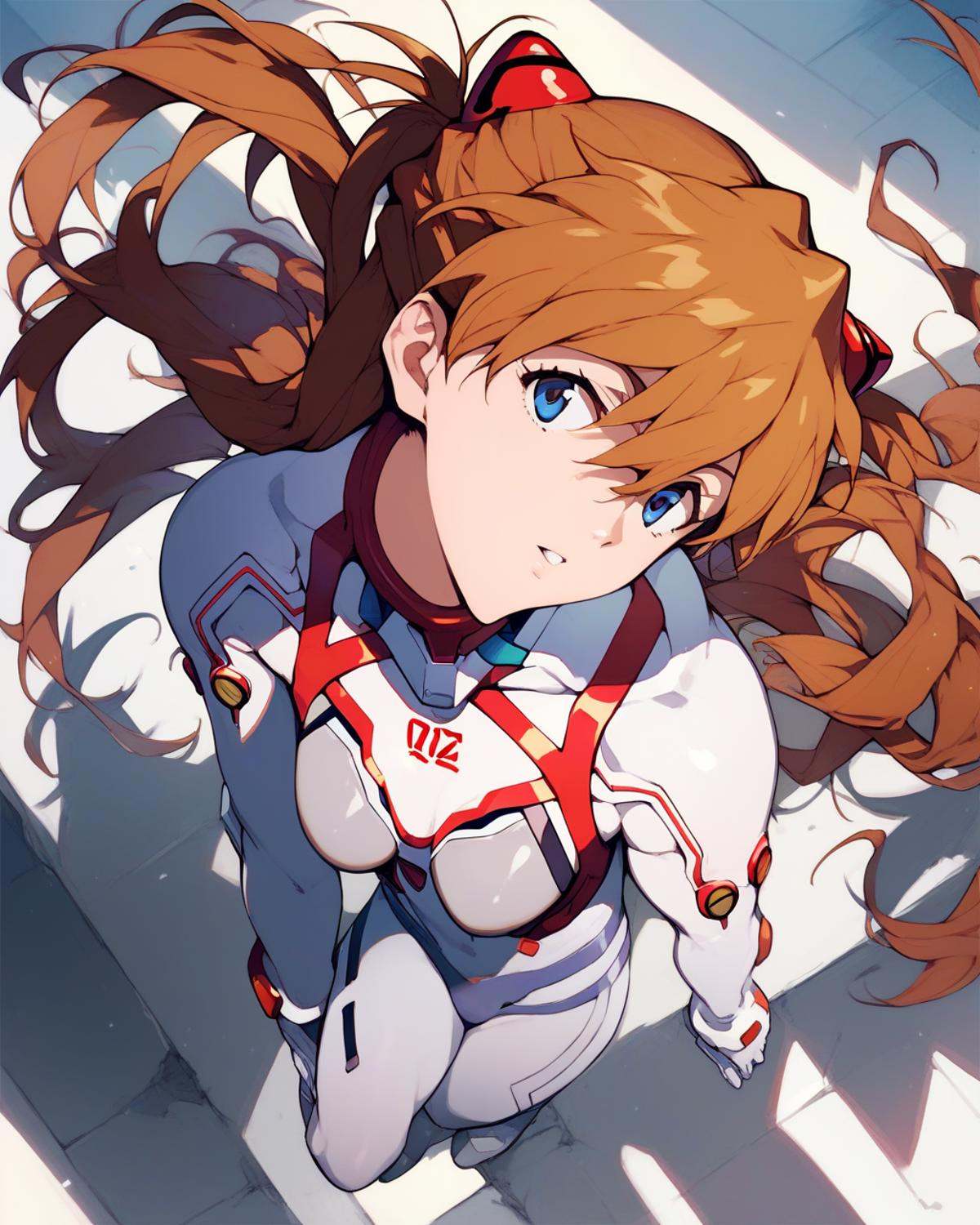 souryuu asuka langley,  ,  parted lips on Tensor.Art