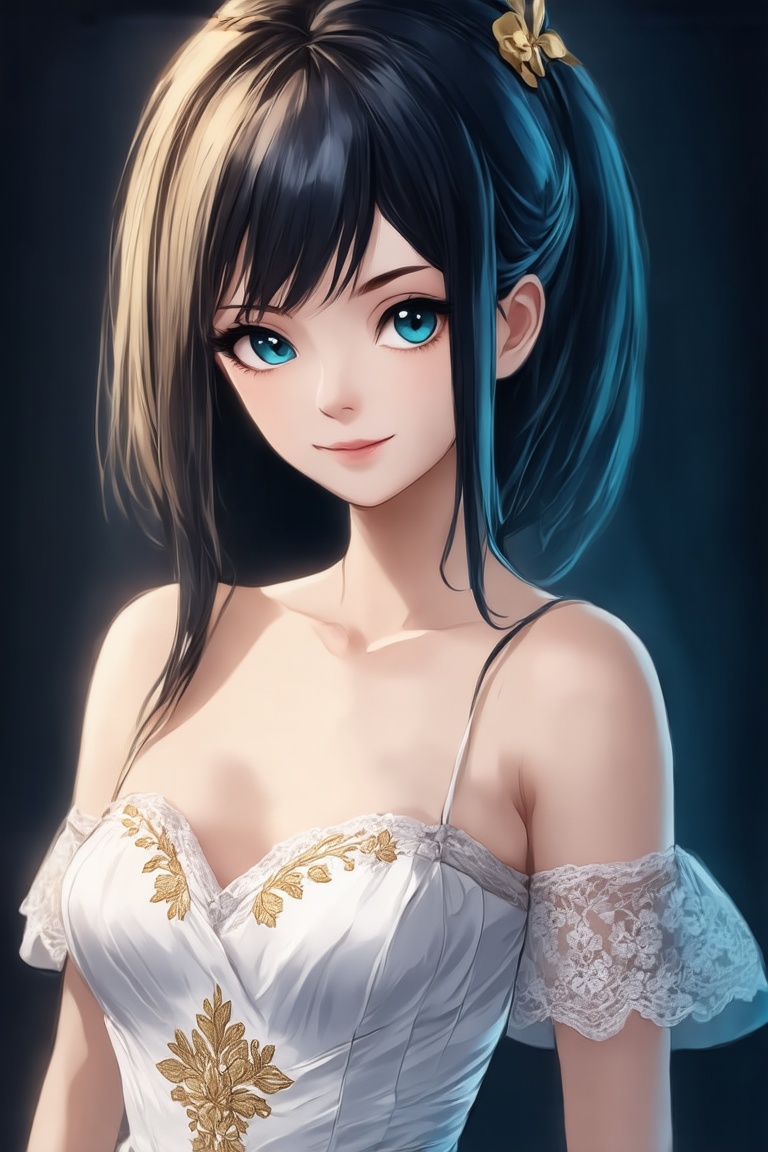 anime style,  (GoldColorlighting),  photorealistic on Tensor.Art