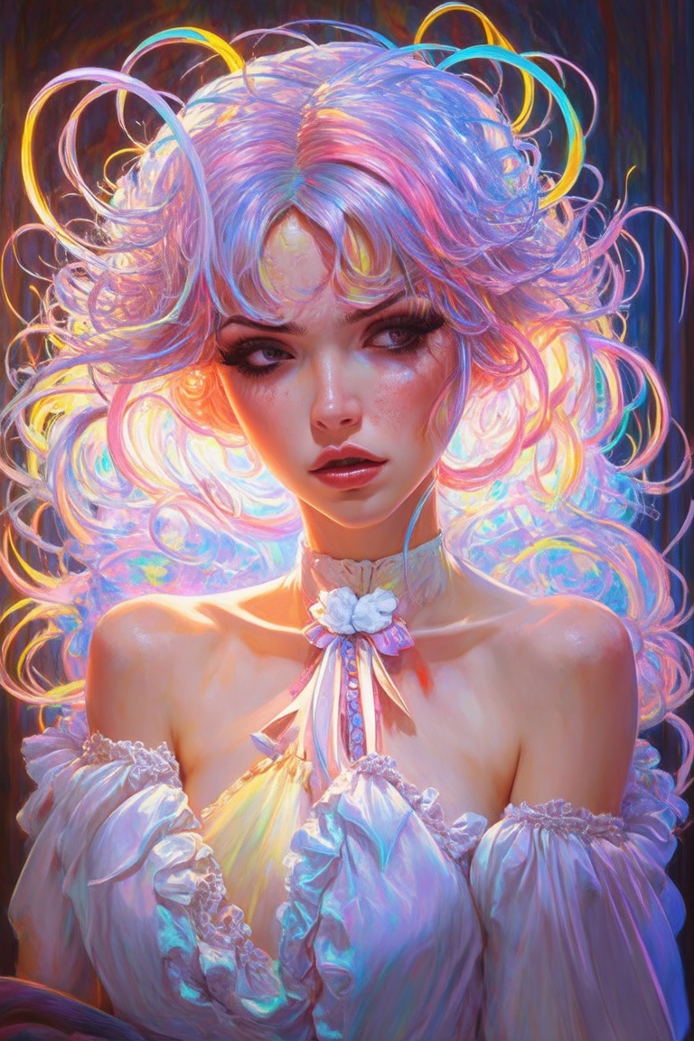 anime_artwork,  rococo,  grand photograph on Tensor.Art