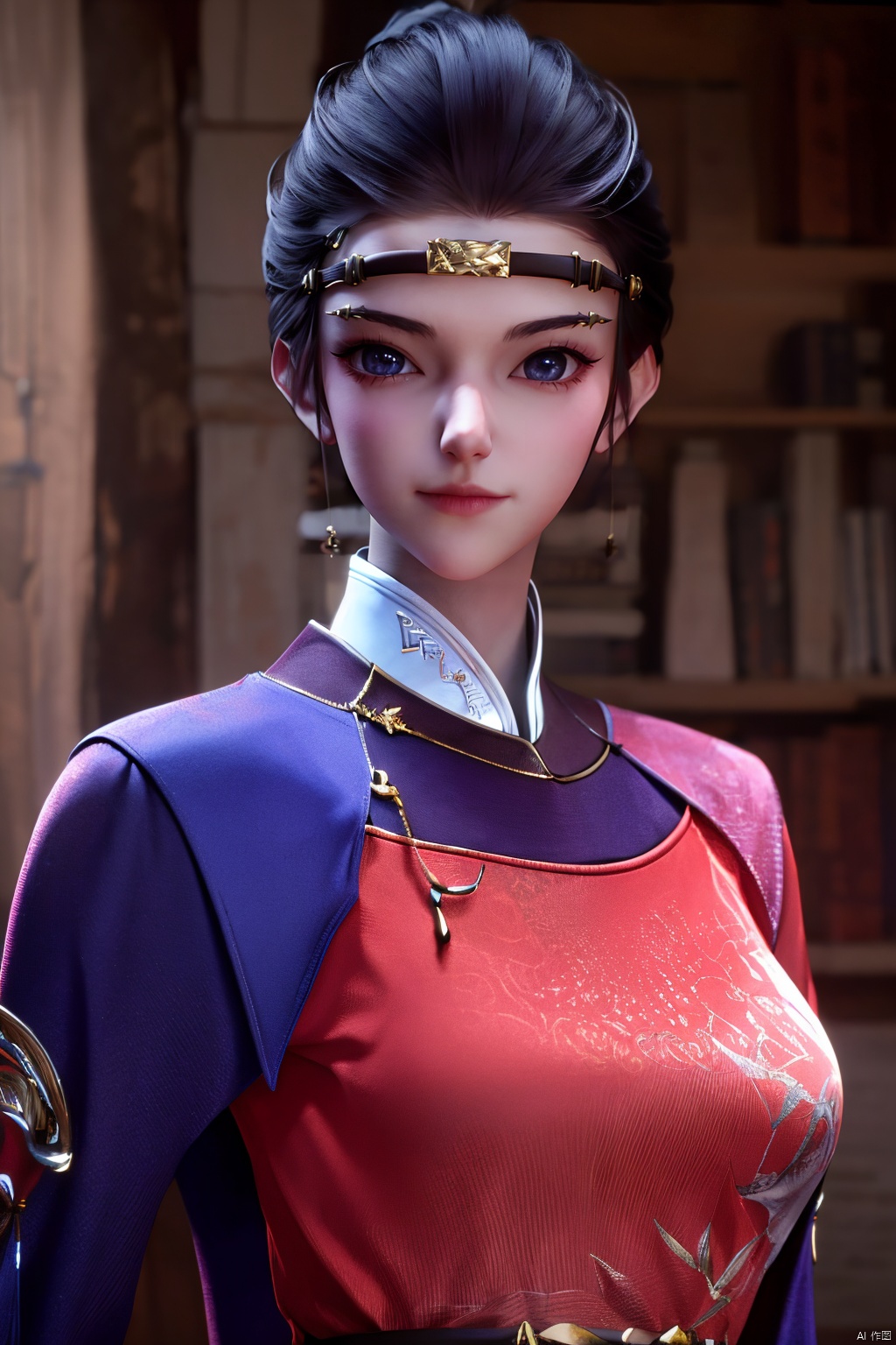 (masterpiece:1.3), (8K, Photorealistic, OriginalPhoto, Best quality: 1.4), (1girls),big breasts,1 girl,Xzhihua